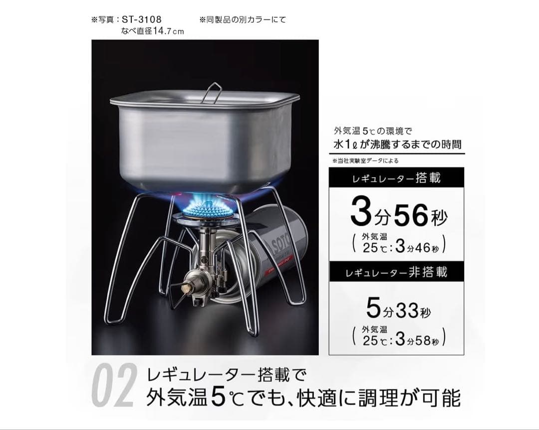 SOTO レギュレーター ストーブ ST-310MT マイクロトーチ2点セット