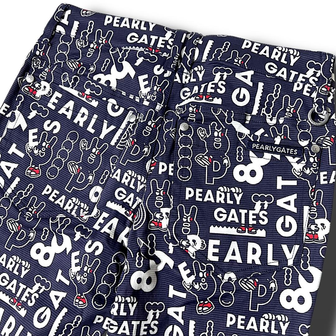 00 31,900円 パーリーゲイツ どうしちゃったPGプリントストレッチパンツ