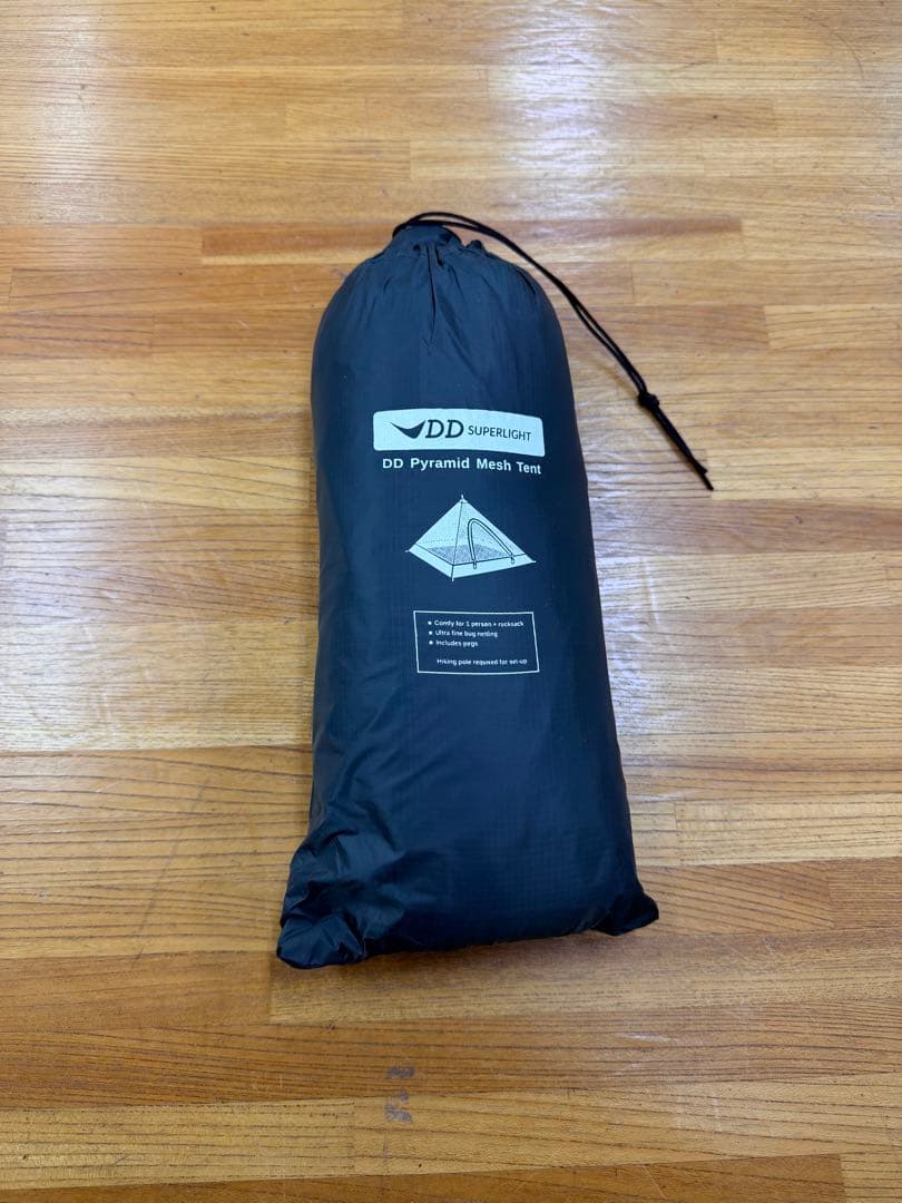 DD Pyramid Mesh Tent ブラック