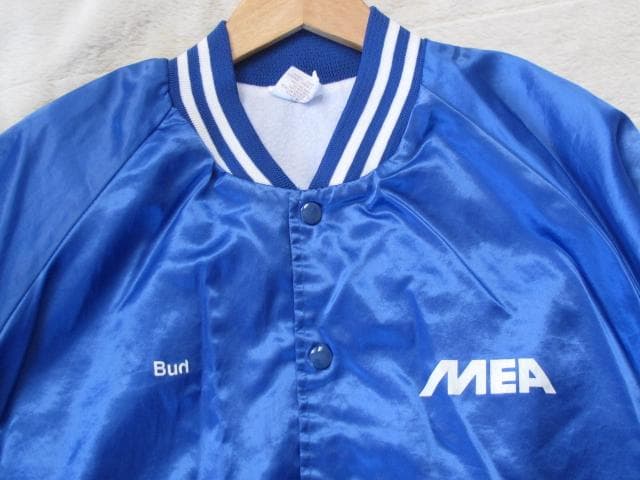 AUBURN MEA サテン仕様ナイロン製コーチジャケット XXXL USA製