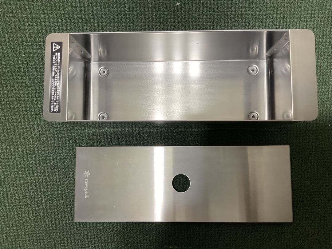 さとし ステンボックスハーフユニット ＆ ハンガー スノーピーク