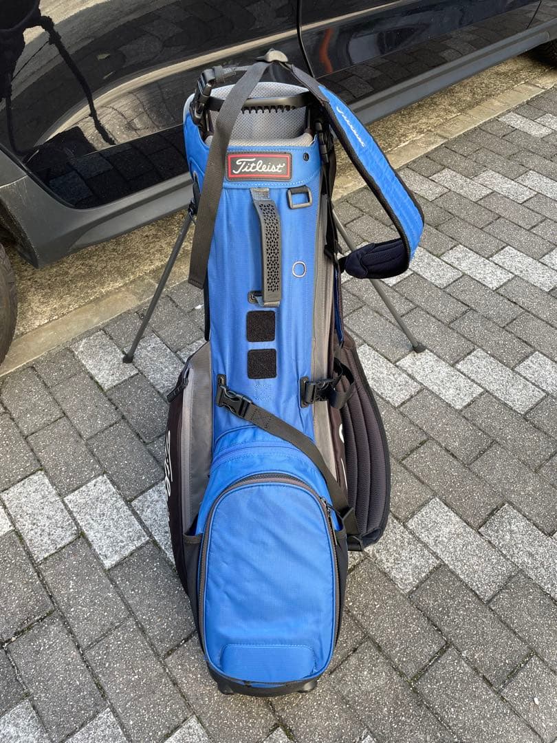 Titleist キャディバッグ 青