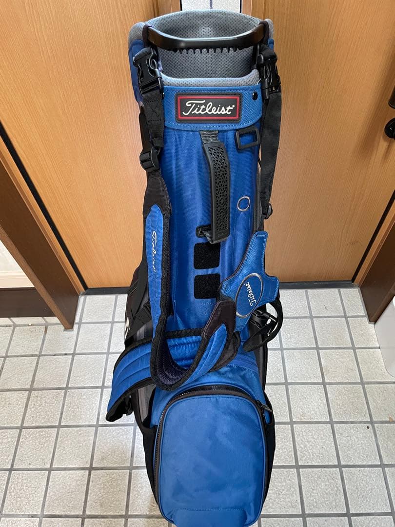 Titleist キャディバッグ 青