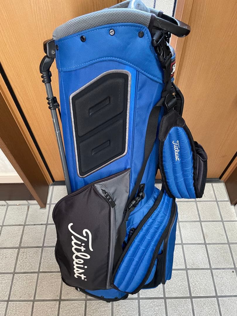 Titleist キャディバッグ 青