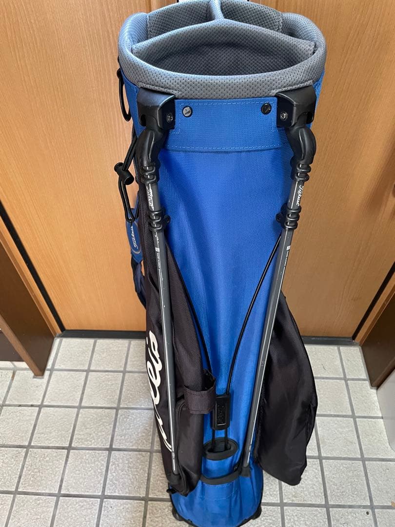 Titleist キャディバッグ 青
