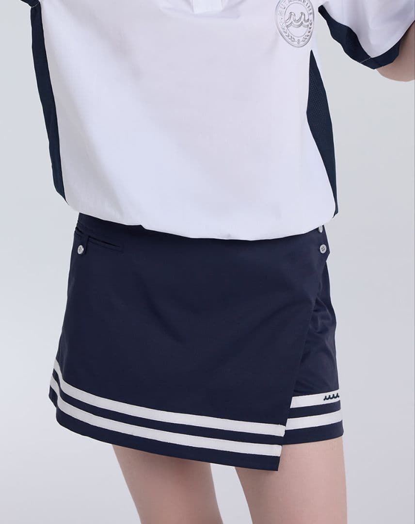 ★美品★muta MARINE GOLF　セーター　ラップスカート　サイズ　1