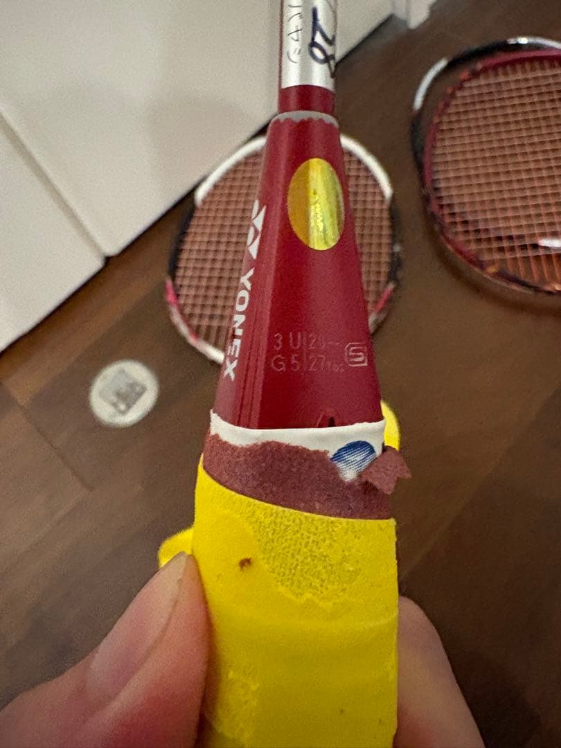 YONEX VOLTRIC ラケット4本セット