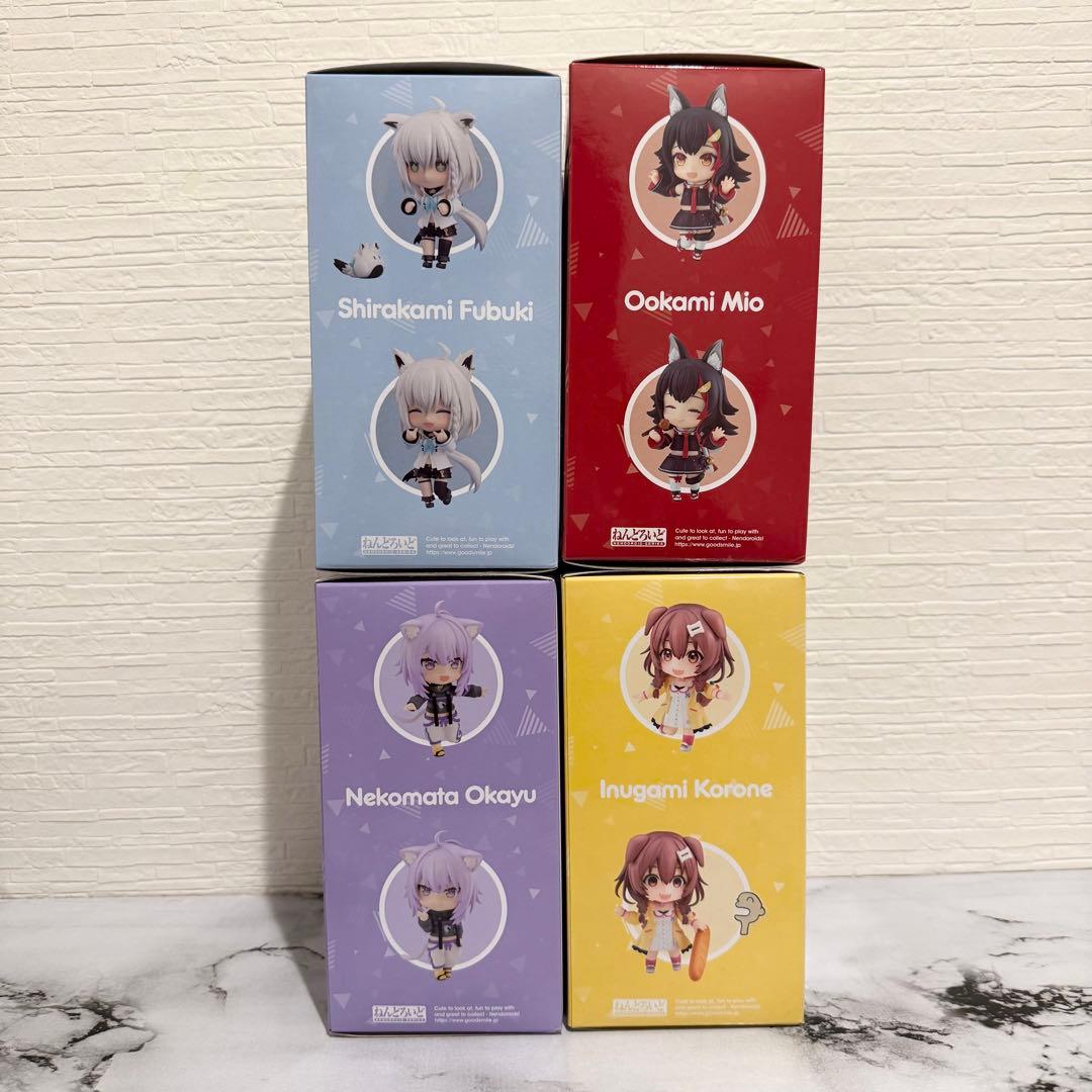 ホロライブゲーマーズねんどろいど4点セット