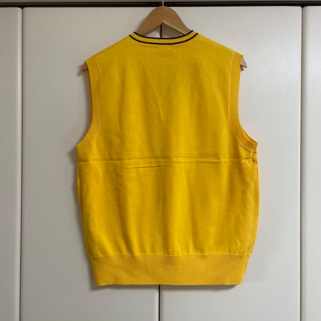 新品　muta ムータ　ニットベスト　イエロー　黄色