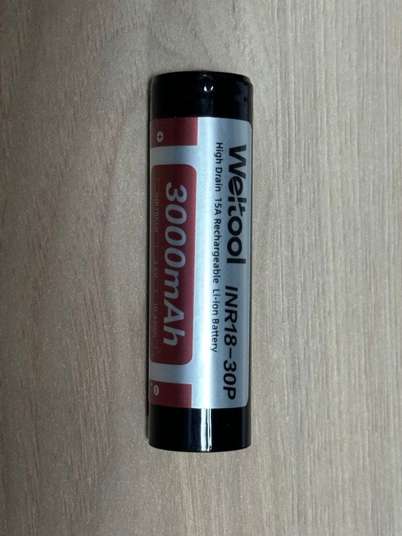 Weltool ウェルツールT12 18650 ライト　led 美品