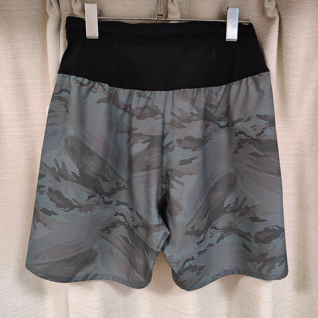 ノースフェイス エンデュリスレーシングショーツ M リッジラインカモ