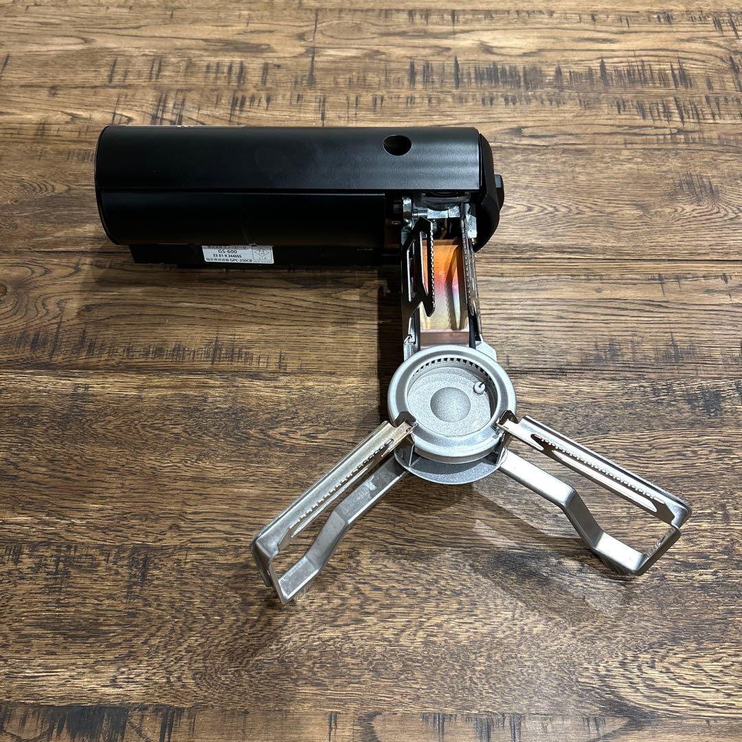 美品  peak ガスコンロGS-600BK