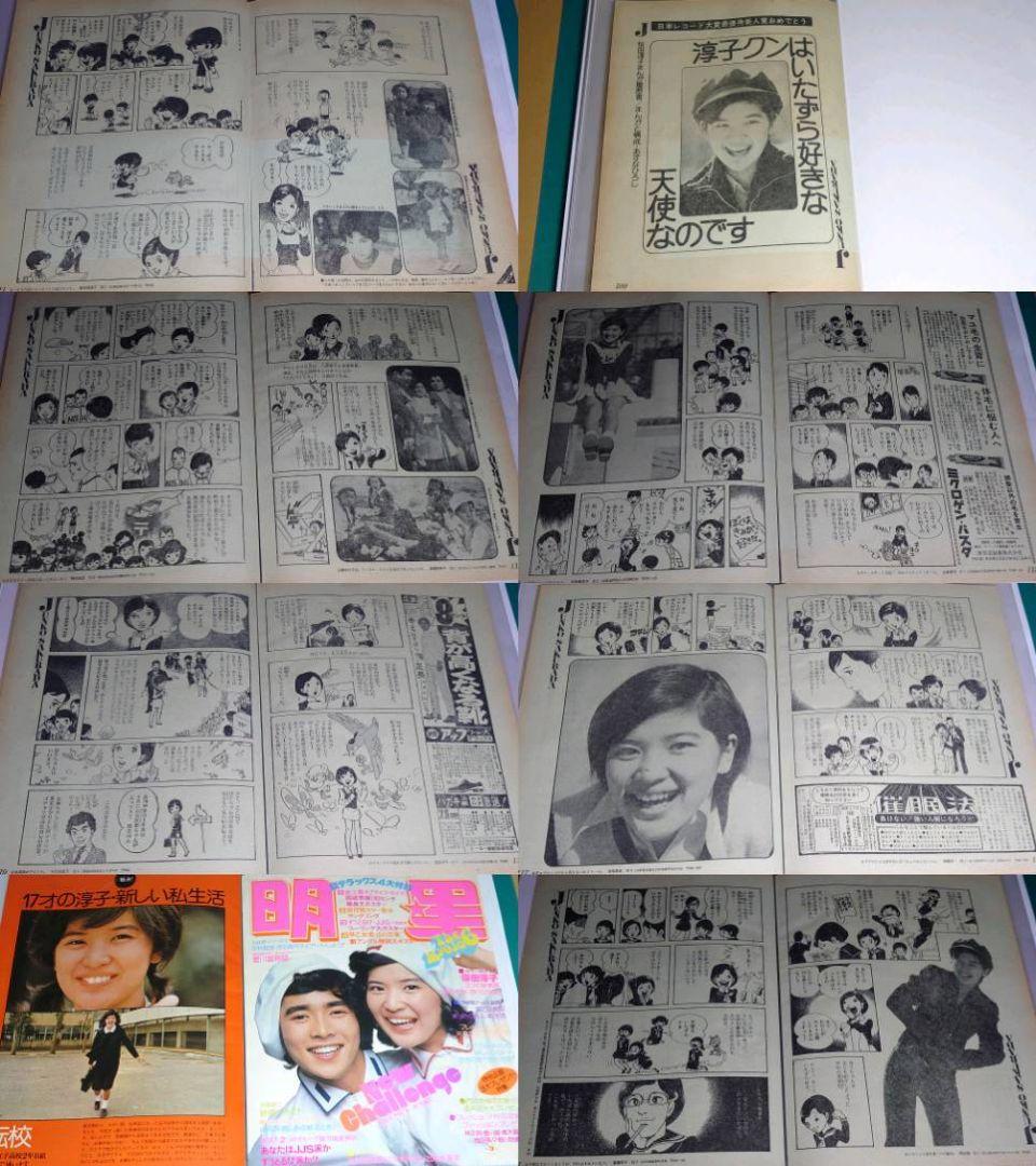 桜田淳子　1974年〜1981年 大量　切り抜き　ファイル　2冊　120P