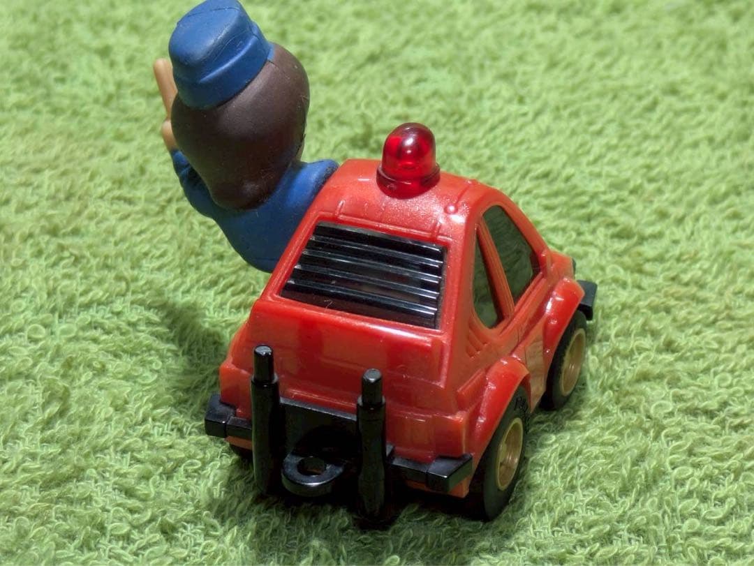 タカラ　はこのりチョロQ　NoB-1　セルボ CXG 赤　箱乗り　パトカー