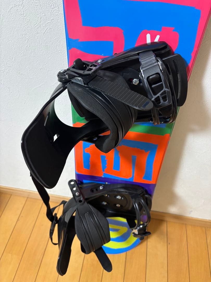 ⭐︎セット キッズ 105cm スノー ボード 板 バインディング ビンディング