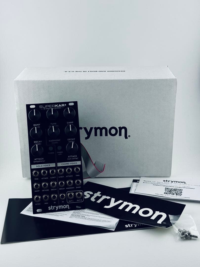 SUPERKAR+ STRYMON モジュラーシンセ　ユーロラック