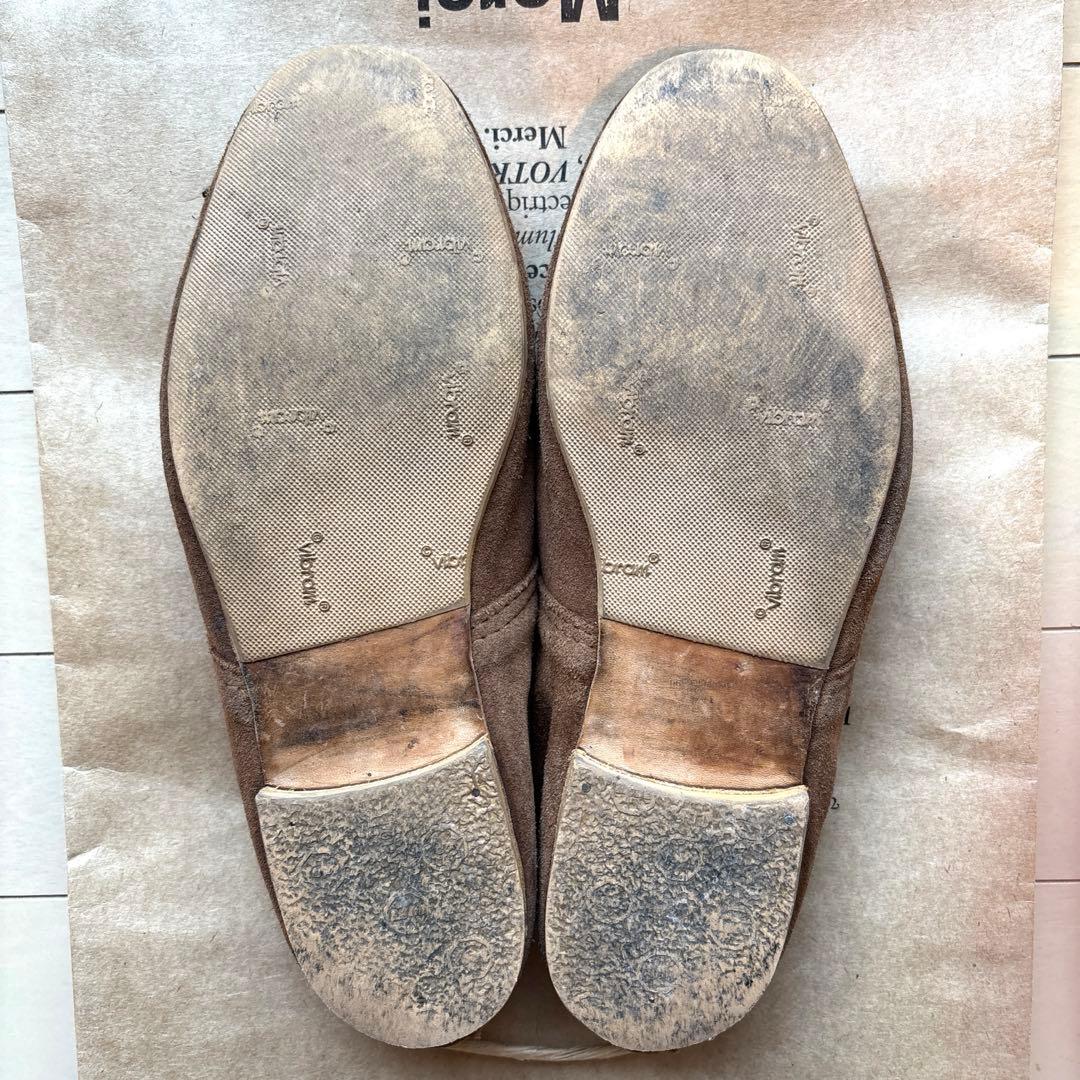 ポルセリ E.PORSELLI A.P.C コラボ 39 バレエシューズ