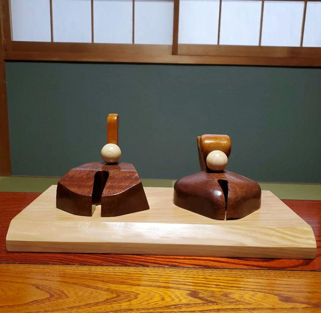 ⭐雛人形⭐　(木工手作り)