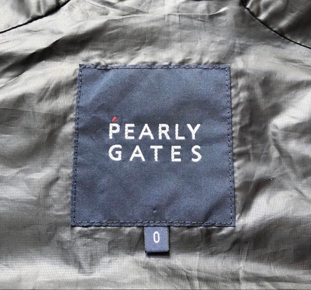 【美品】PEARLY GATES パーリーゲイツ エアーベスト総柄 レディース0