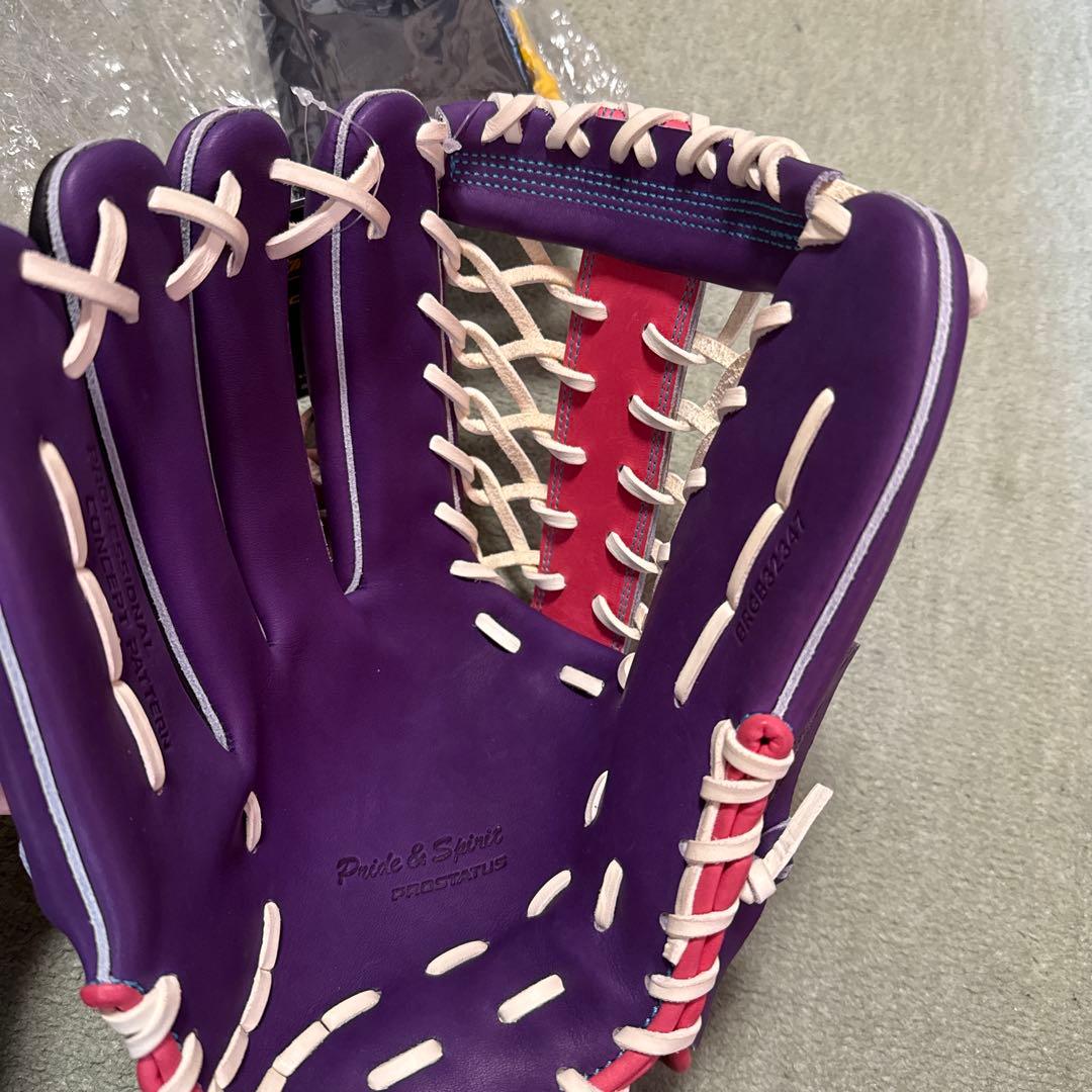 ゼット ZETT 軟式用プロステイタスCS 外野手用 グラブ袋付 野球 軟式