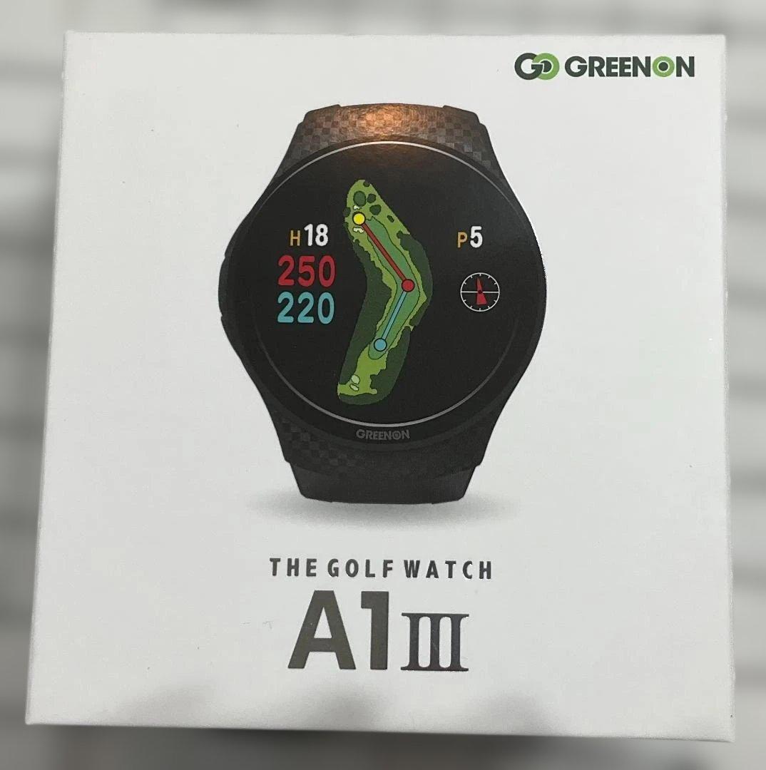 【現行モデル】GREEN ON グリーンオン ゴルフウォッチ A1-III