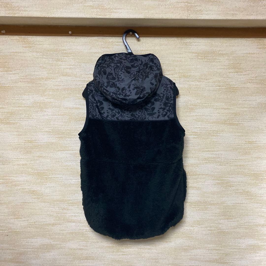 【良品】Champion Lady's フード付きフリース素材ベスト　サイズL