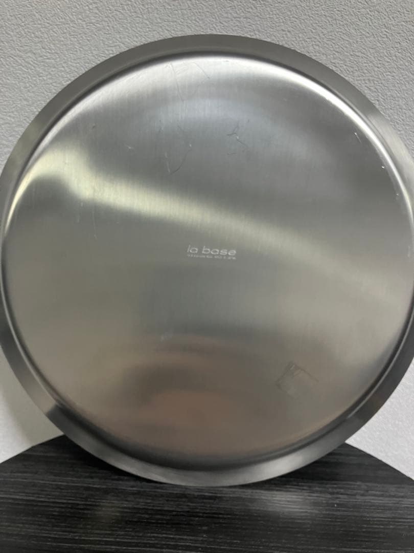 la base ラバーゼ　角プレート　丸プレート大　3セット　未使用　傷有り
