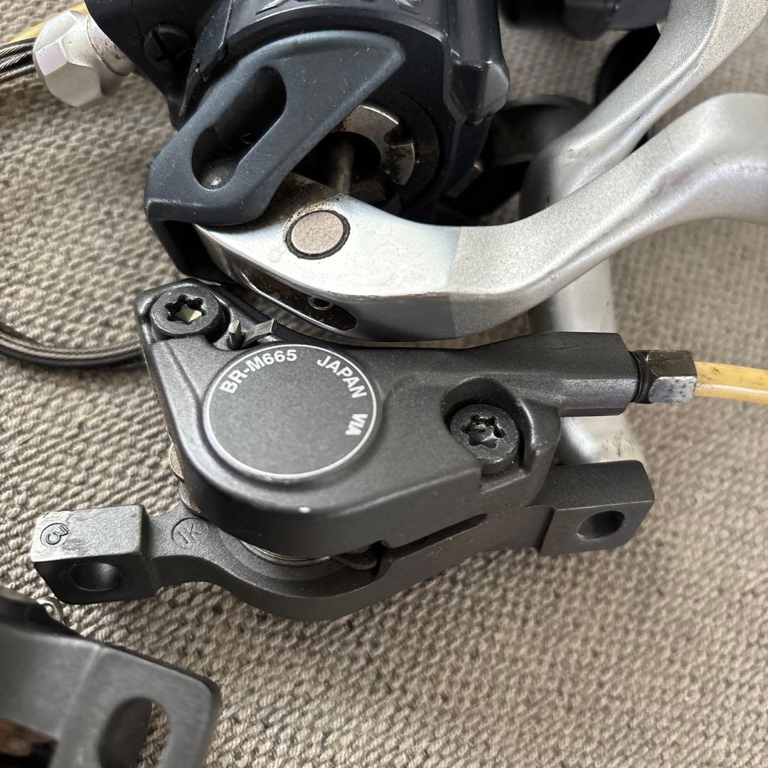 Shimano XTR SLX 油圧ディスクブレーキ&シフターセット