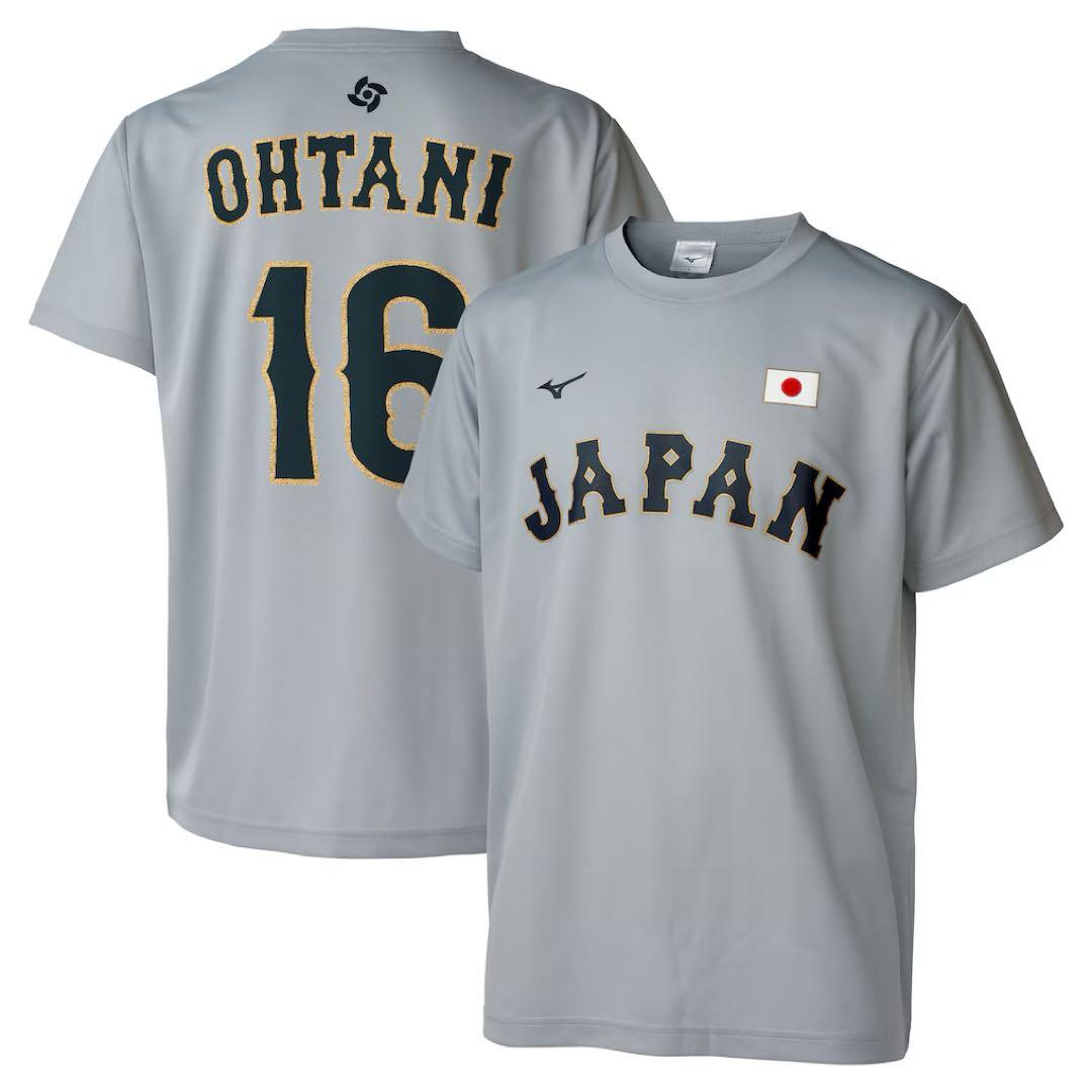 大谷翔平 2026 WBC 侍ジャパン レプリカTシャツ L チーム着用