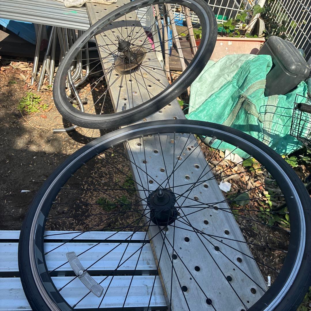 SHIMAO28-622KENDA 自転車ホイール付きタイヤ前後