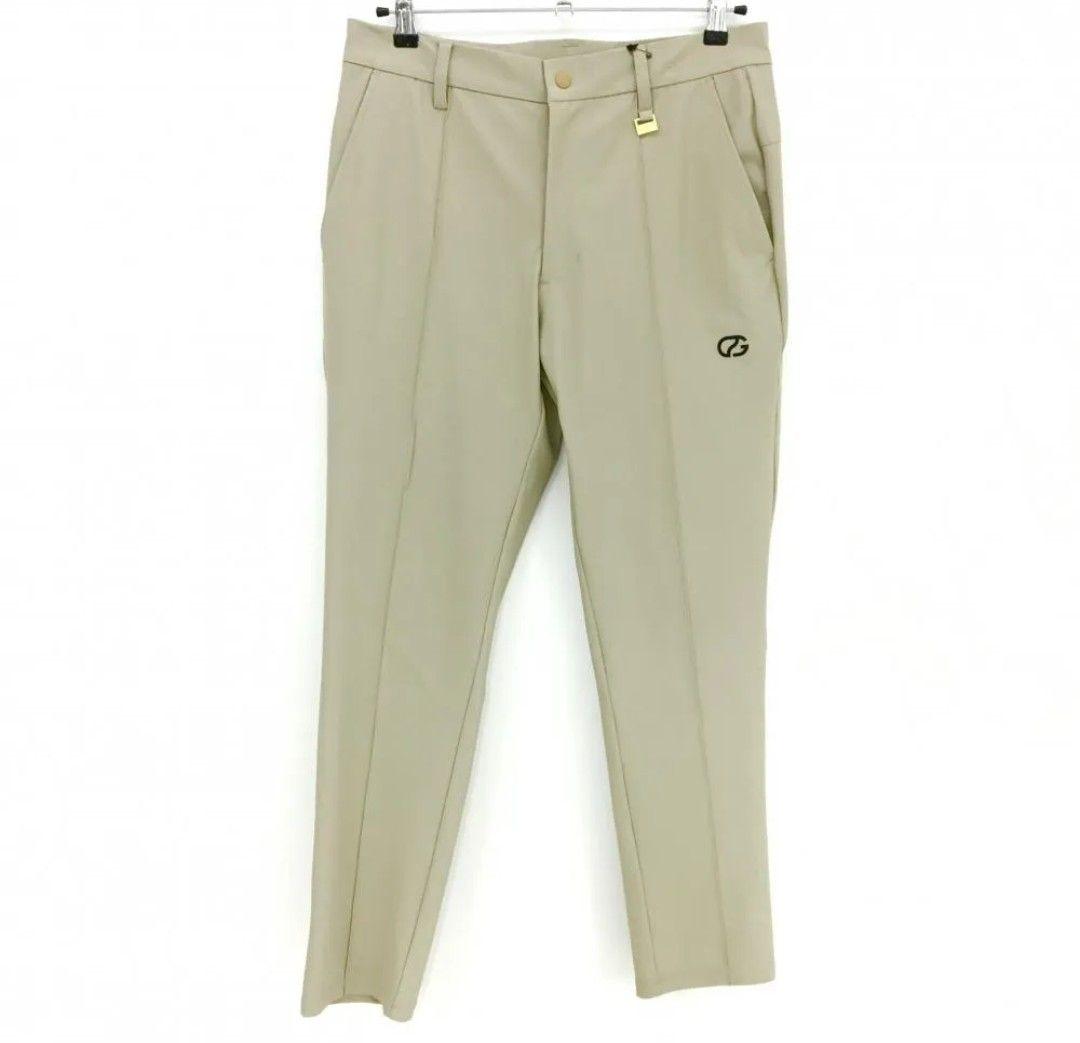 【美品】CPG GOLF／ストレッチ ロング パンツ ベージュ Mサイズ
