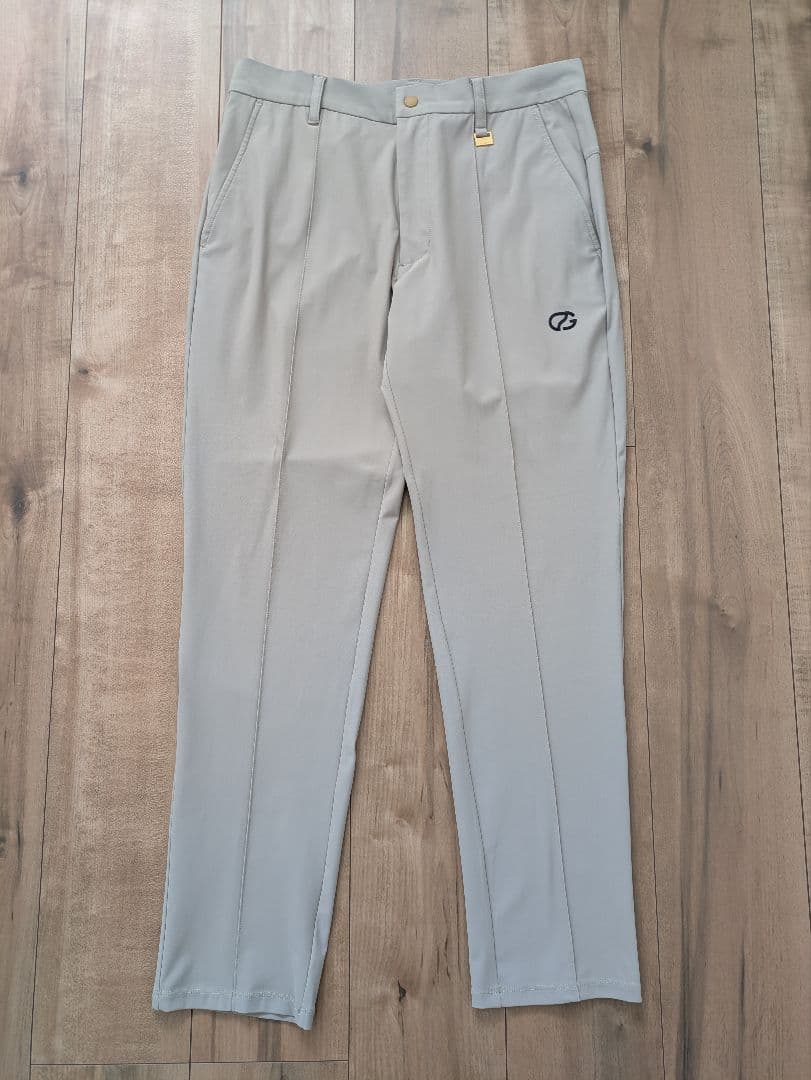 【美品】CPG GOLF／ストレッチ ロング パンツ ベージュ Mサイズ