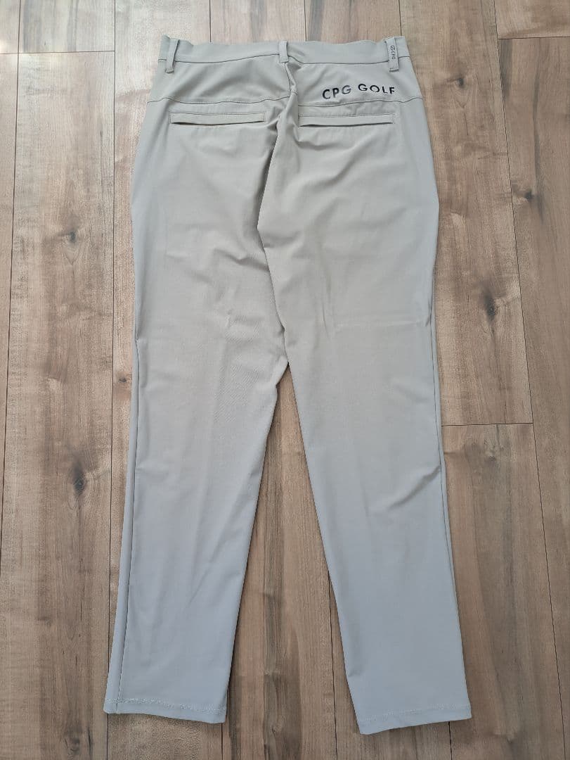 【美品】CPG GOLF／ストレッチ ロング パンツ ベージュ Mサイズ