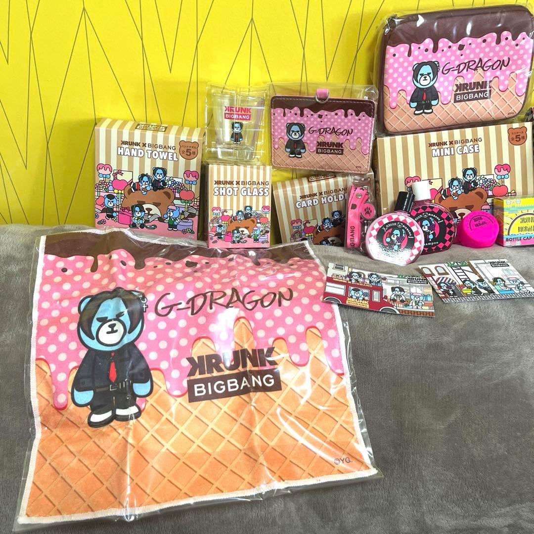 KRUNK×BIGBANG 2019バレンタイン 一番くじジヨン GD set