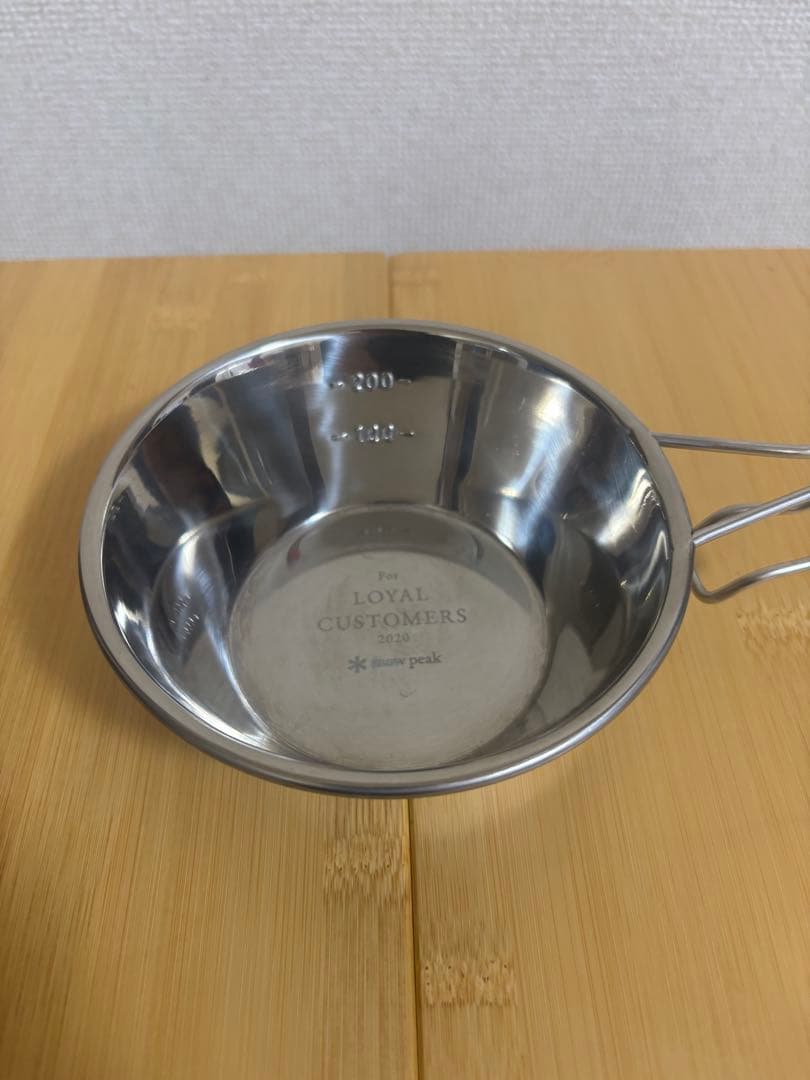 【非売品】スノーピーク シェラカップ LOYAL CUSTOMERS 3点セット