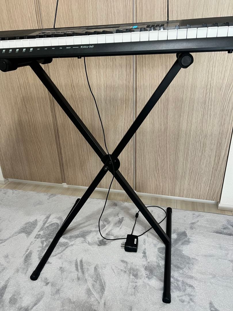 CASIO CTK-2550 電子キーボード＋スタンド＋ケース付き　直接OK