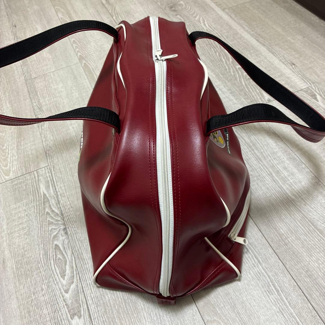 フットサル　サッカー　バーガンディ ダッフルバッグ【値下げ可能】