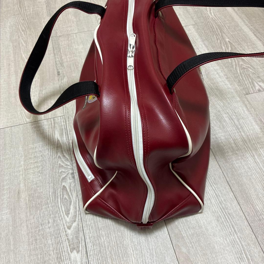 フットサル　サッカー　バーガンディ ダッフルバッグ【値下げ可能】