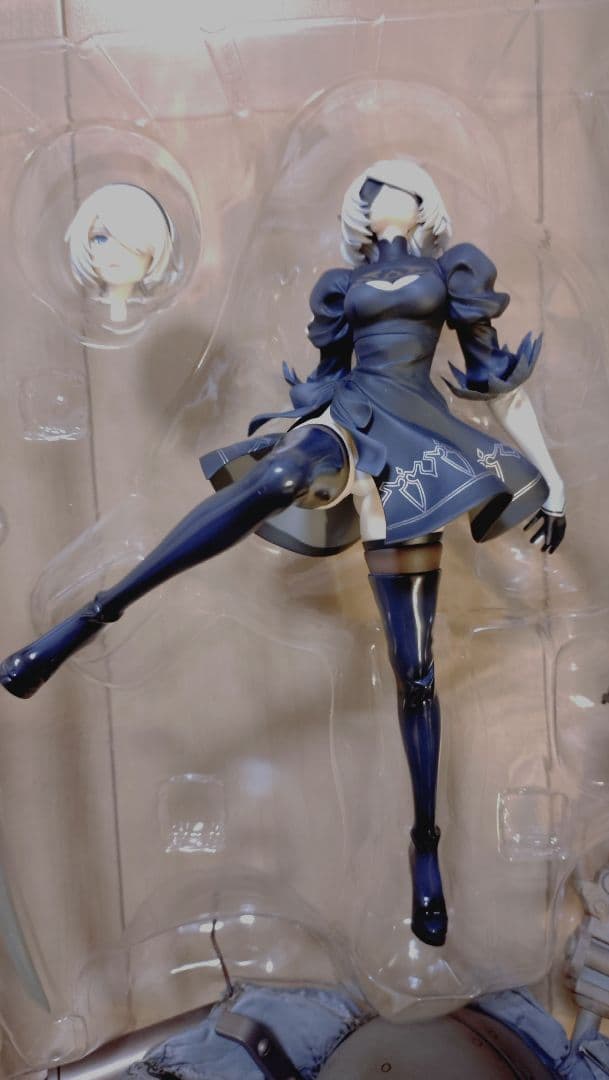 美品☆ANIPLEX ニーアオートマタ 2B 1/7 フィギュア 豪華版 特典付
