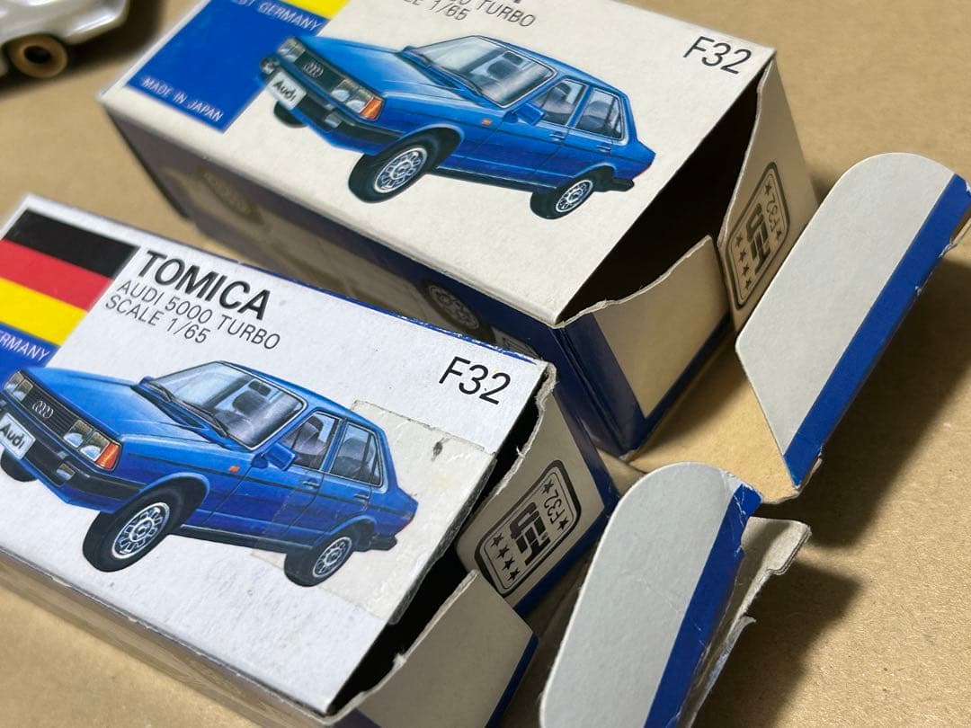 日本製 トミカ アウディ5000ターボ 2台セット