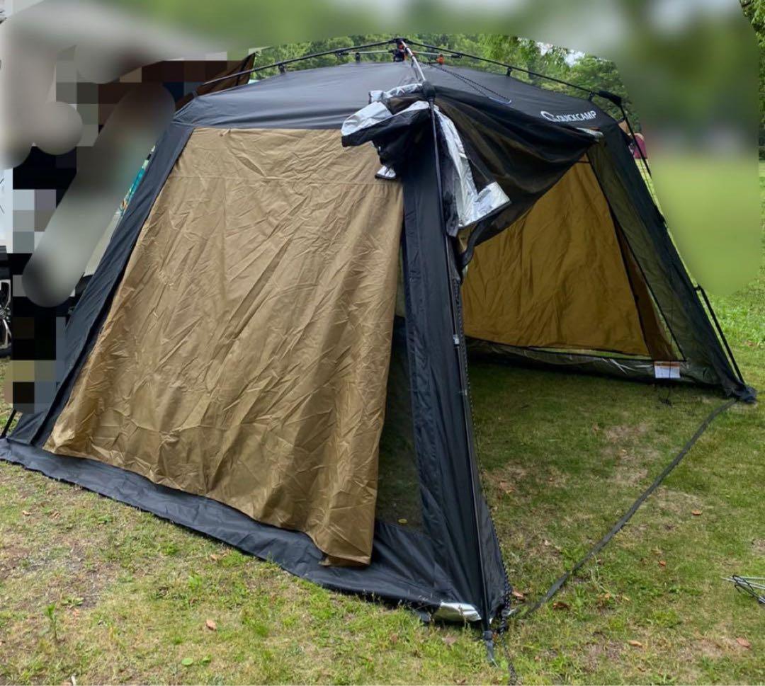クイックキャンプ　ワンタッチスクリーンタープ　QuickCamp