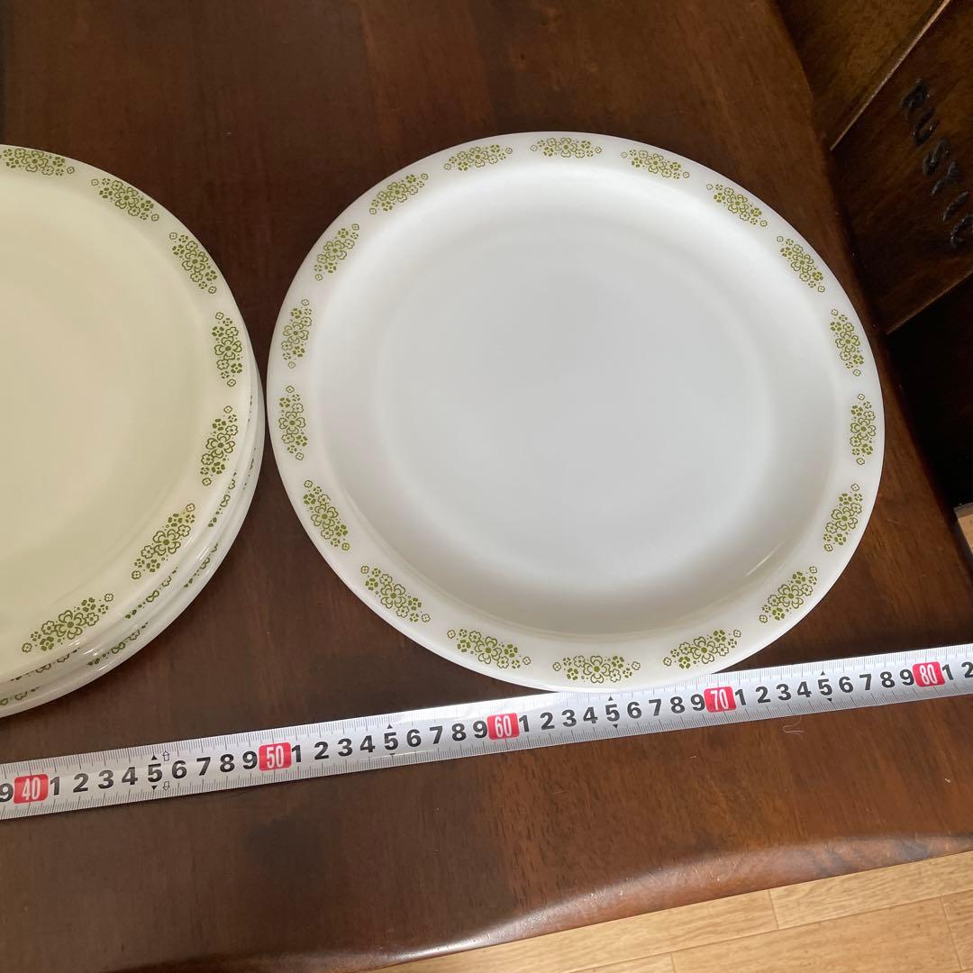 アンカーホッキング花模様の食器12点セット
