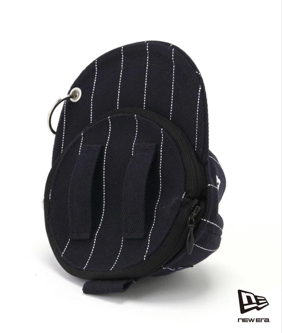 【NEWERA × PG】コラボ ピンストライプ柄ボールポーチ (UNISEX)