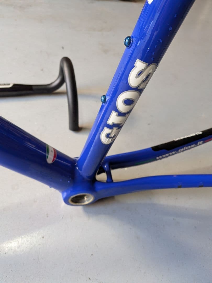 GIOS GRESS カーボン ロードバイク フレーム ステム、ハンドルおまけ