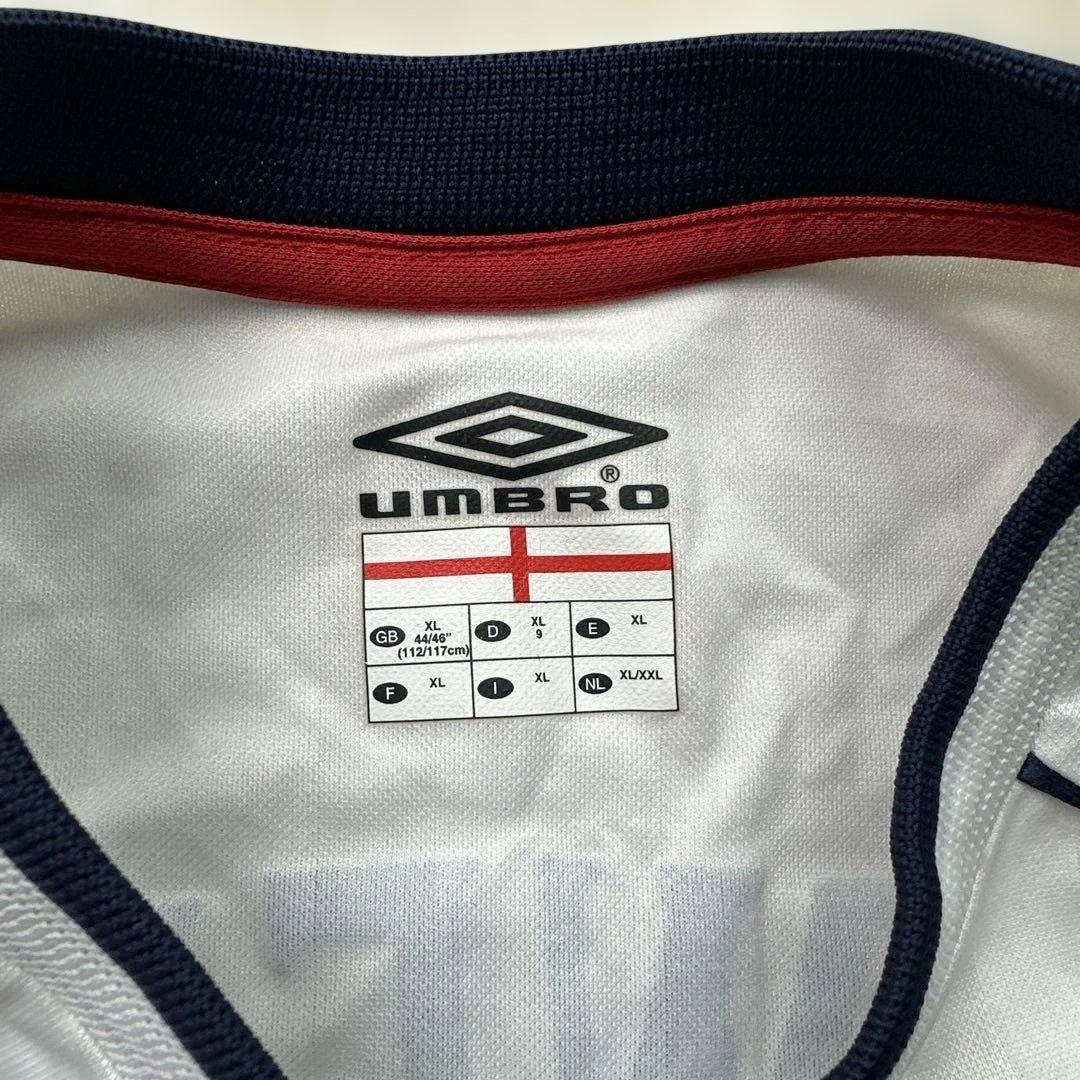 UMBRO イングランド代表VSドイツ記念マッチユニフォームXL⑩Owen