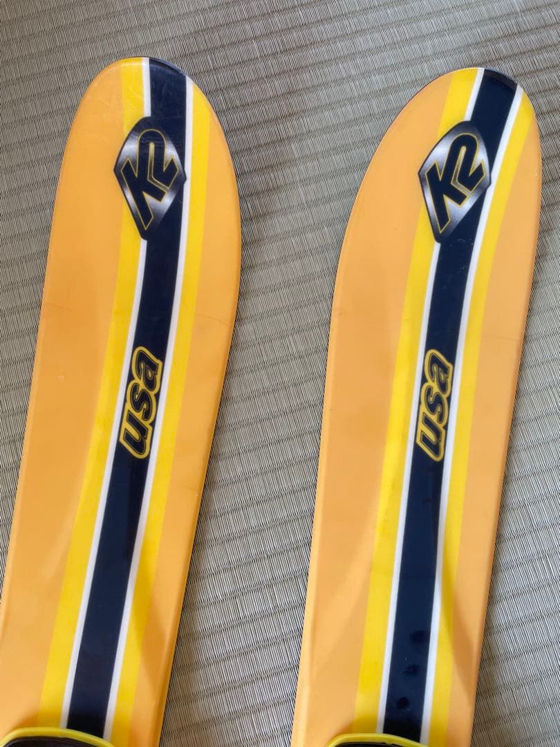K2 Fatty スキー イエロー