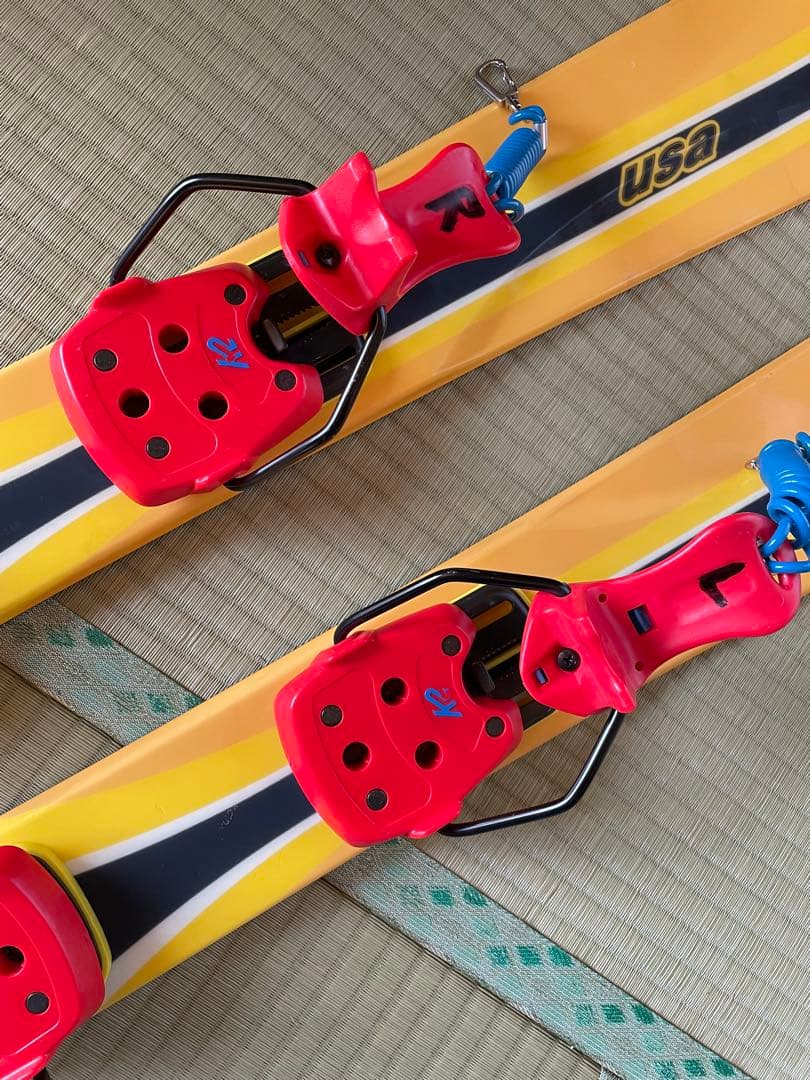 K2 Fatty スキー イエロー