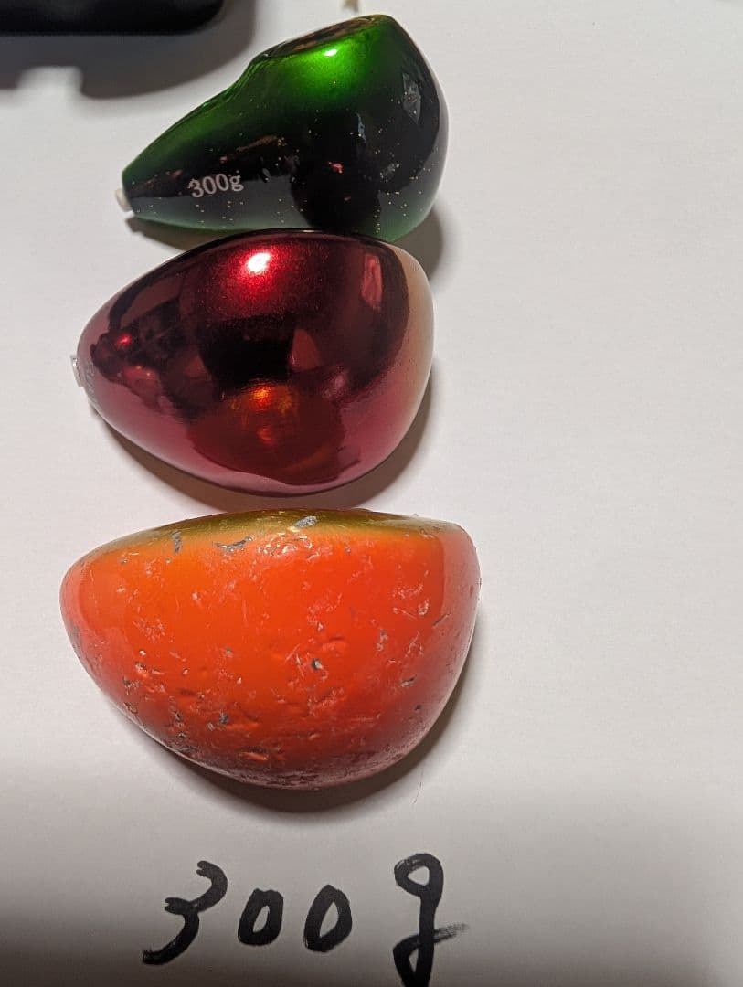中古 ダイワ シマノ ジャッカルタイラバヘッドセット 200g~300g 鉛
