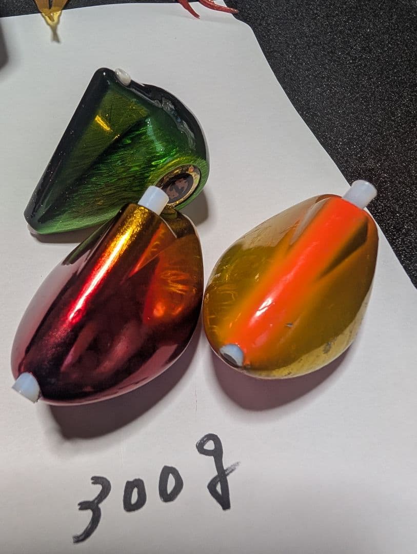 中古 ダイワ シマノ ジャッカルタイラバヘッドセット 200g~300g 鉛
