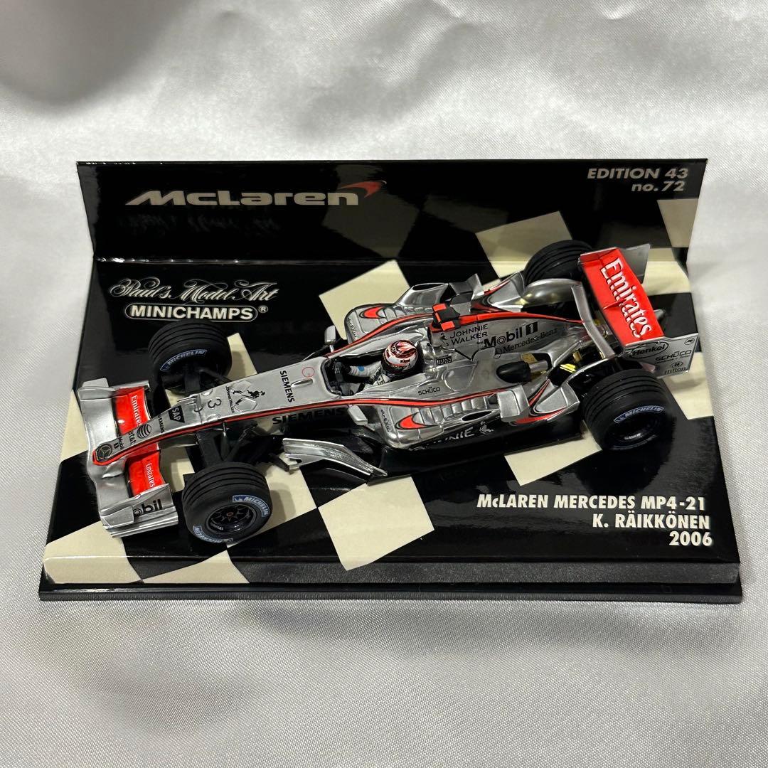 minichamps HotWHeeLS ライコネン 1/43 ミニカー